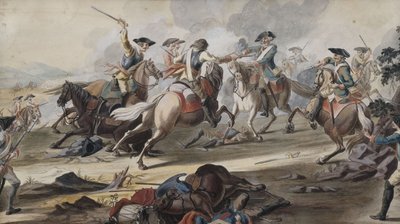 Battaglia di cavalieri da Unbekannt Unbekannt